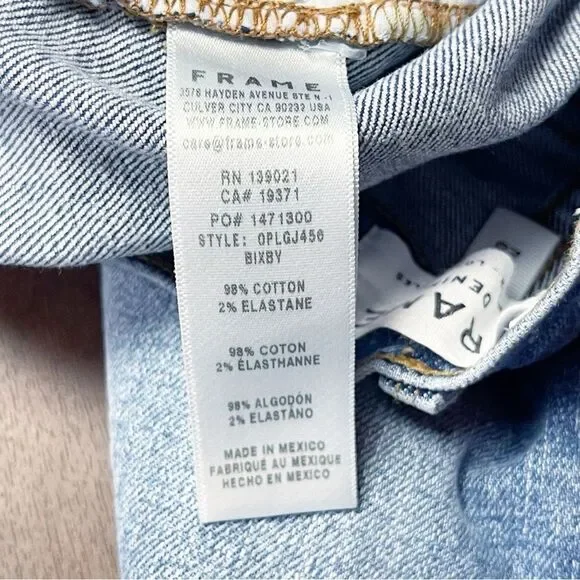 FRAME Le Garçon Jeans – Size 25 - Picture 6 of 8